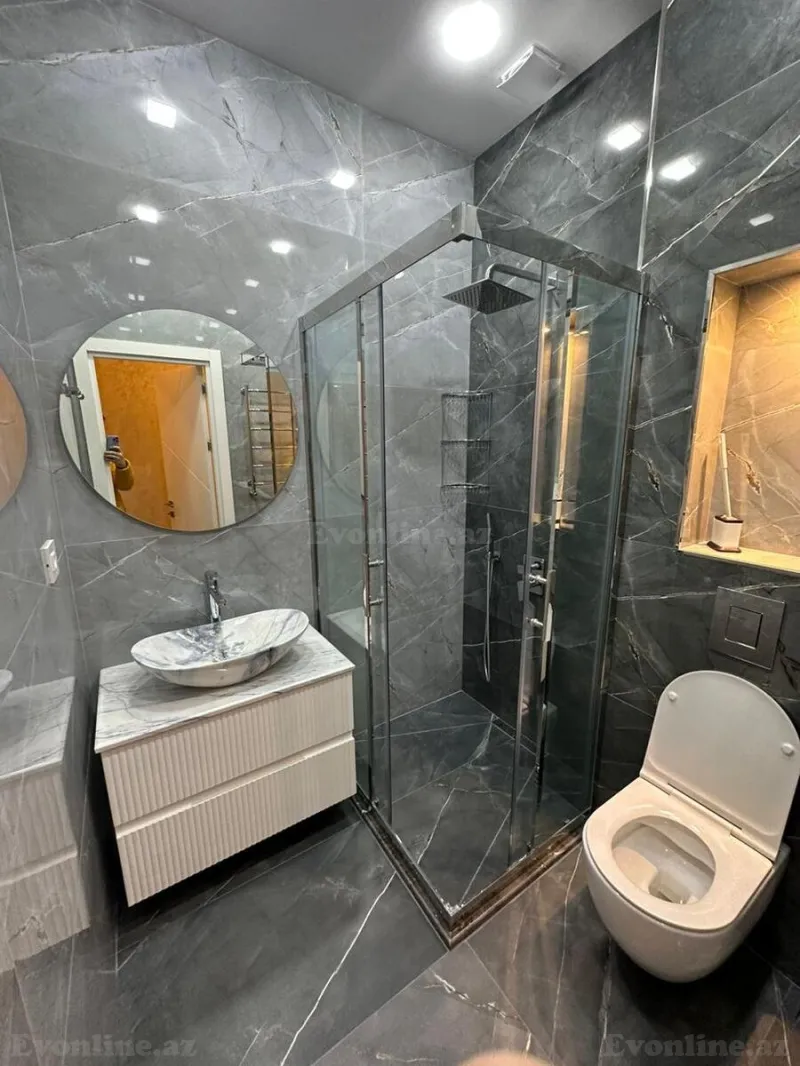 Kirayə verilir 3 otaqlı Mənzil Yeni tikili 120 m² Xətai r. - şəkil 16