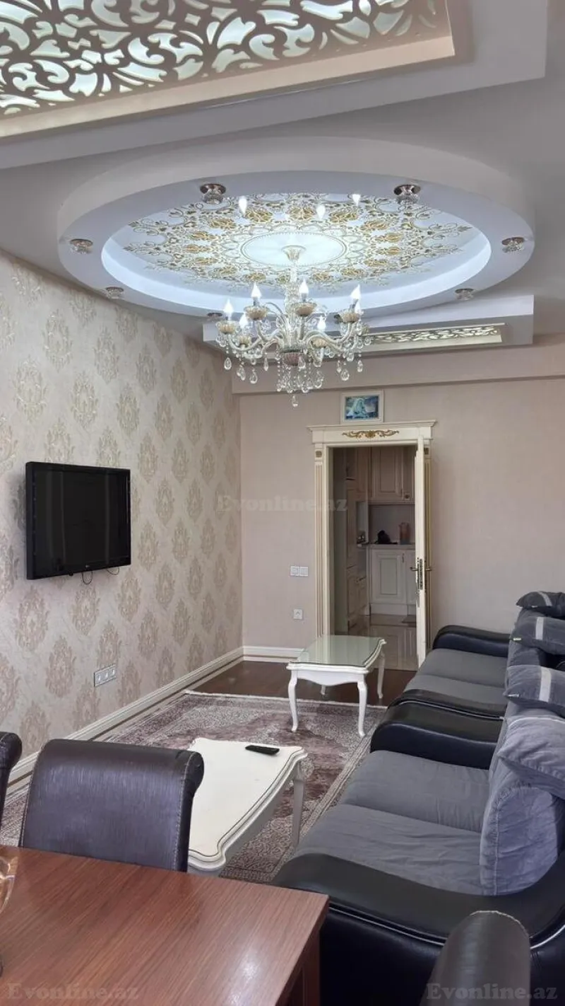 Satılır 4 otaqlı Mənzil Yeni tikili 90 m² Həzi Aslanov - şəkil 2