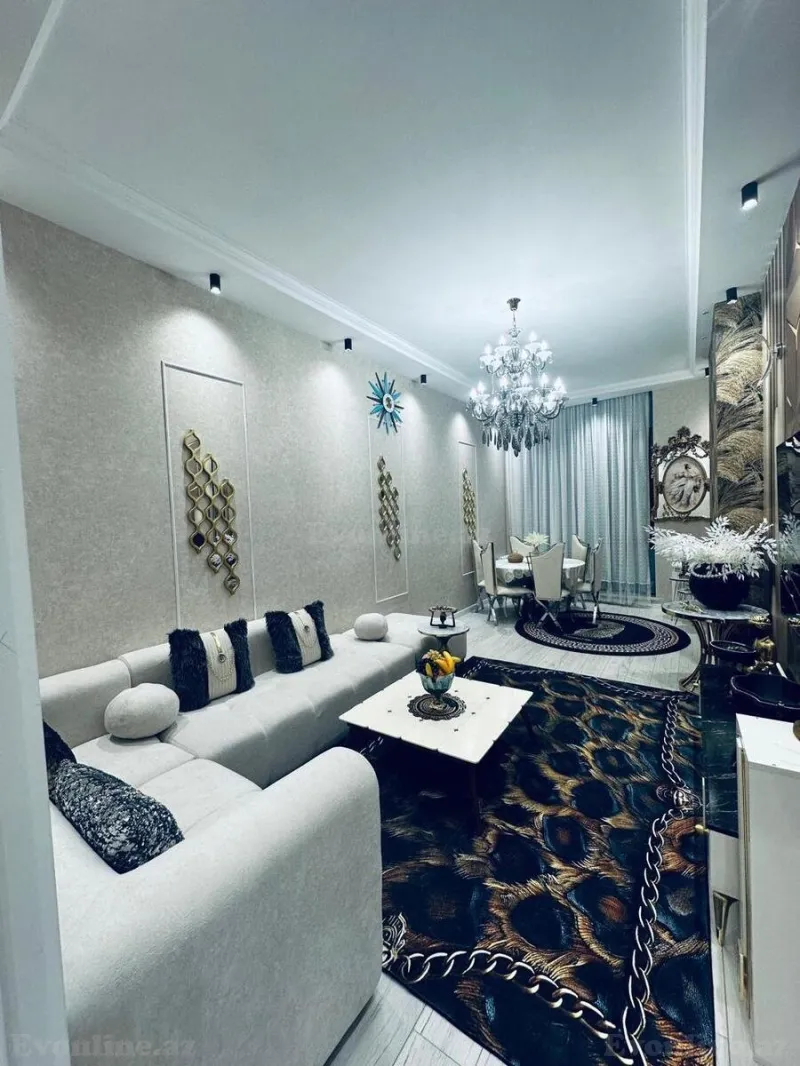 Kirayə verilir 2 otaqlı Mənzil Yeni tikili 100 m² Əhmədli m. - şəkil 4