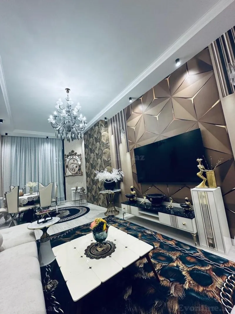 Kirayə verilir 2 otaqlı Mənzil Yeni tikili 100 m² Əhmədli m. - şəkil 6