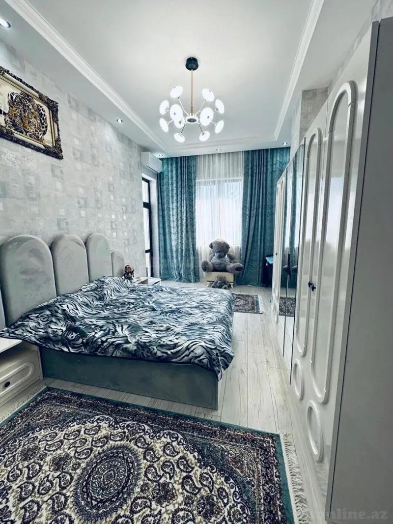 Kirayə verilir 2 otaqlı Mənzil Yeni tikili 100 m² Əhmədli m. - şəkil 9