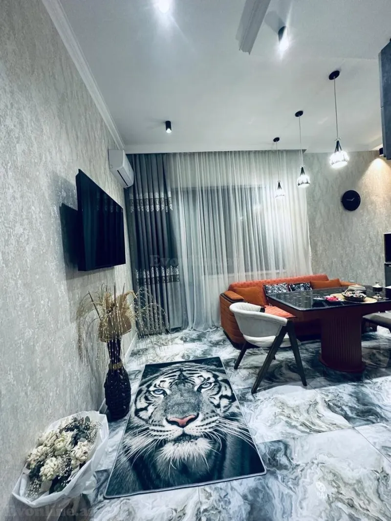 Kirayə verilir 2 otaqlı Mənzil Yeni tikili 100 m² Əhmədli m. - şəkil 15