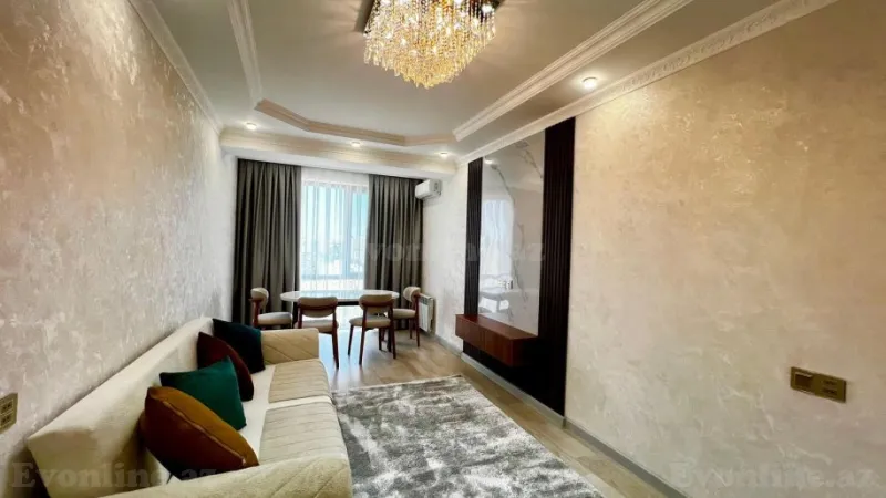 Satılır 2 otaqlı Mənzil Yeni tikili 55 m² Xətai r. - şəkil 2