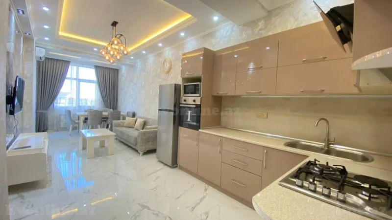 Kirayə verilir 3 otaqlı Mənzil Yeni tikili 120 m² Elmlər Akademiyası m. - şəkil 3