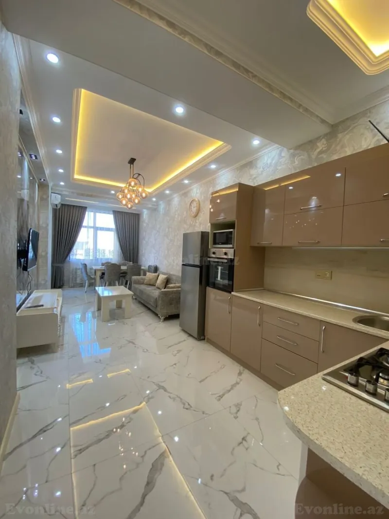 Kirayə verilir 3 otaqlı Mənzil Yeni tikili 120 m² Elmlər Akademiyası m. - şəkil 4