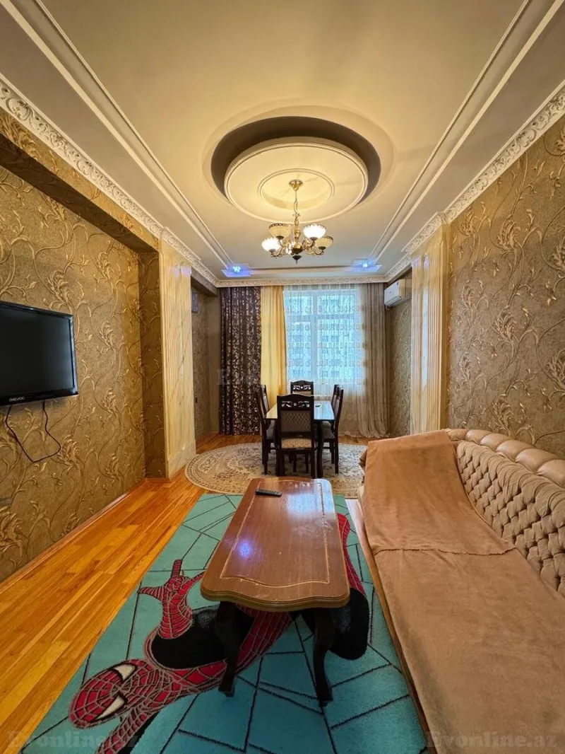 Satılır 3 otaqlı Mənzil Yeni tikili 82 m² Həzi Aslanov m. - şəkil 2