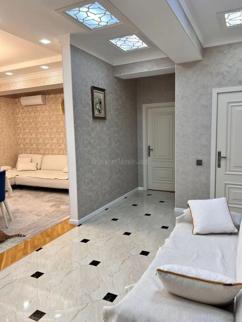 Satılır 2 otaqlı Mənzil Yeni tikili 93 m² İnşaatçılar m. - şəkil 6