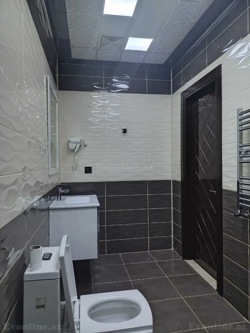 Kirayə verilir 3 otaqlı Mənzil Yeni tikili 145 m² Nəsimi r. - şəkil 5