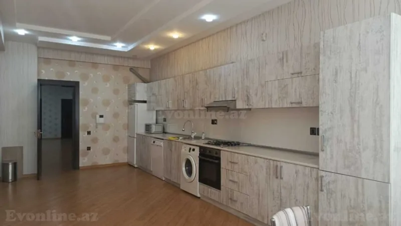 Kirayə verilir 3 otaqlı Mənzil Yeni tikili 145 m² Nəsimi r. - şəkil 8