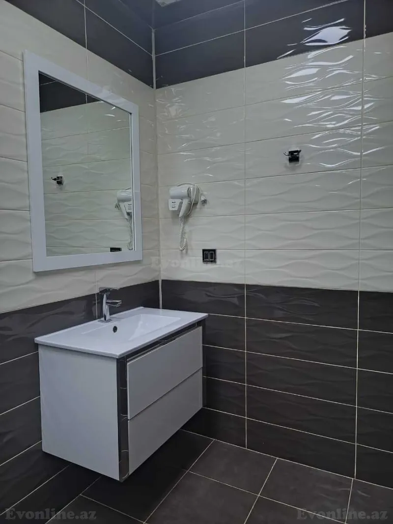 Kirayə verilir 3 otaqlı Mənzil Yeni tikili 145 m² Nəsimi r. - şəkil 11