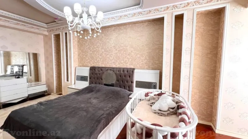 Satılır 4 otaqlı Mənzil Yeni tikili 168 m² Qara Qarayev m. - şəkil 5