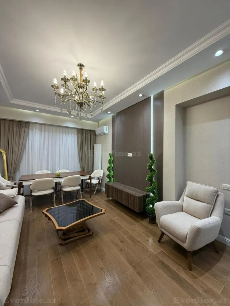 Kirayə verilir 3 otaqlı Mənzil Yeni tikili 75 m² Bakmil m. - şəkil 2