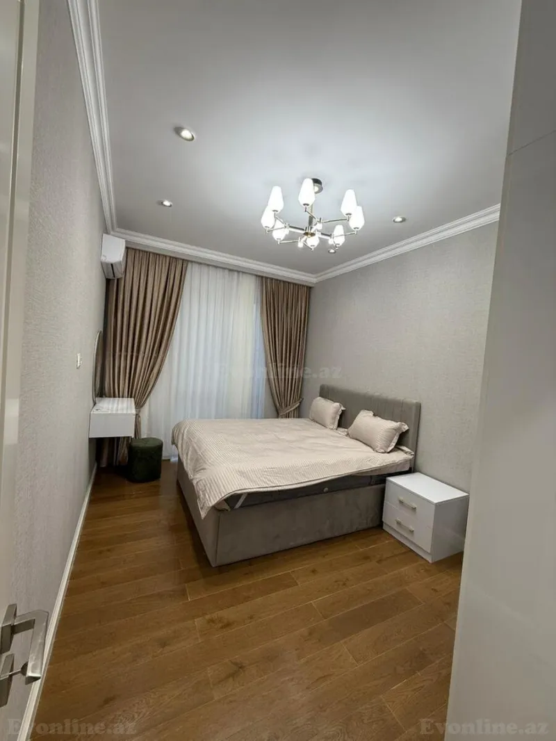 Kirayə verilir 3 otaqlı Mənzil Yeni tikili 75 m² Bakmil m. - şəkil 4