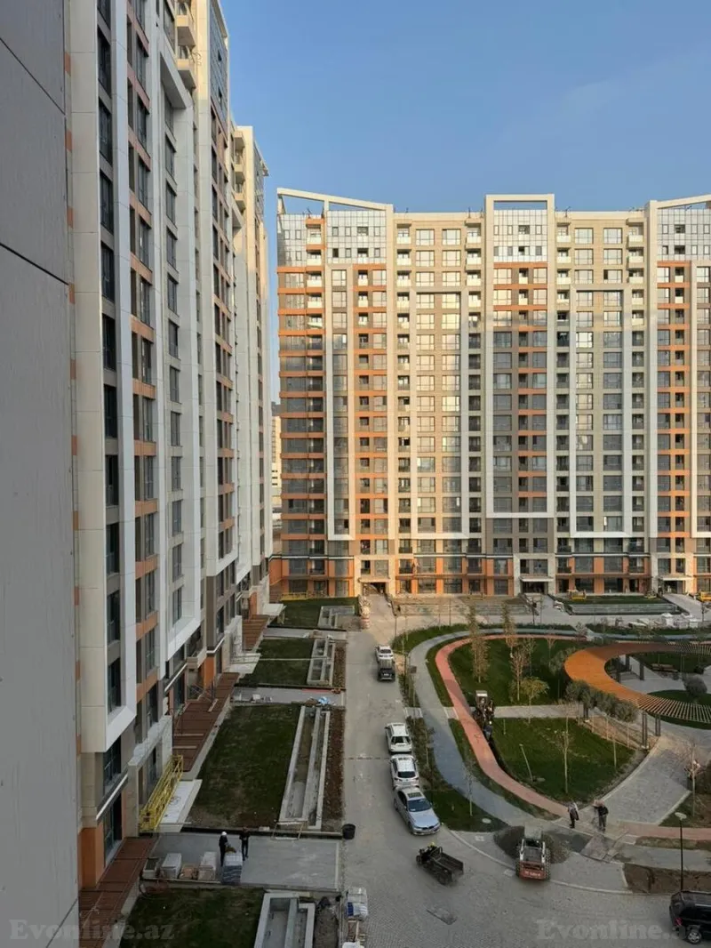 Kirayə verilir 3 otaqlı Mənzil Yeni tikili 75 m² Bakmil m. - şəkil 16