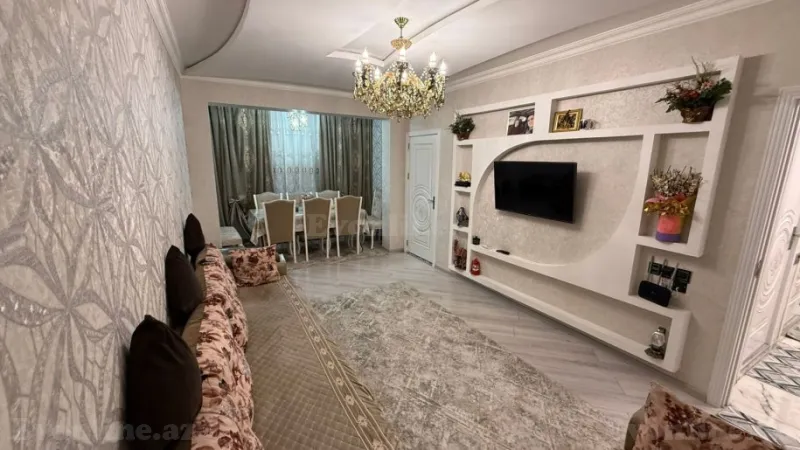 Satılır 3 otaqlı Mənzil Köhnə tikili 80 m² Memar Əcəmi m. - şəkil 2