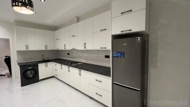 Kirayə verilir 3 otaqlı Mənzil Yeni tikili 115 m² Nəsimi r. - şəkil 2
