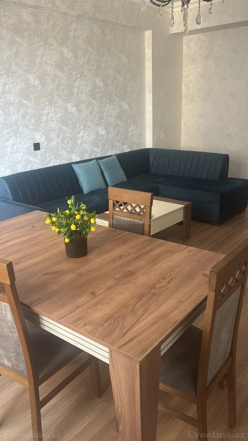Kirayə verilir 3 otaqlı Mənzil Yeni tikili 115 m² Nəsimi r. - şəkil 3