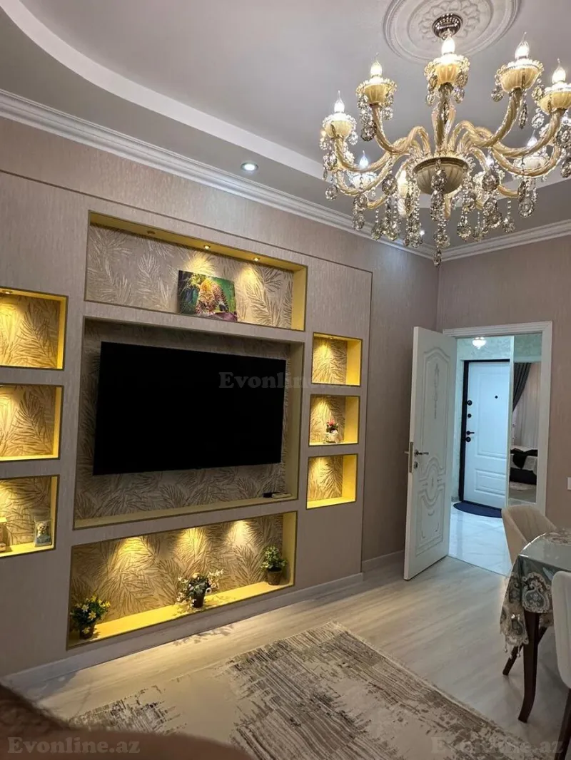 Kirayə verilir 2 otaqlı Mənzil Yeni tikili 55 m² 28 May m. - şəkil 2
