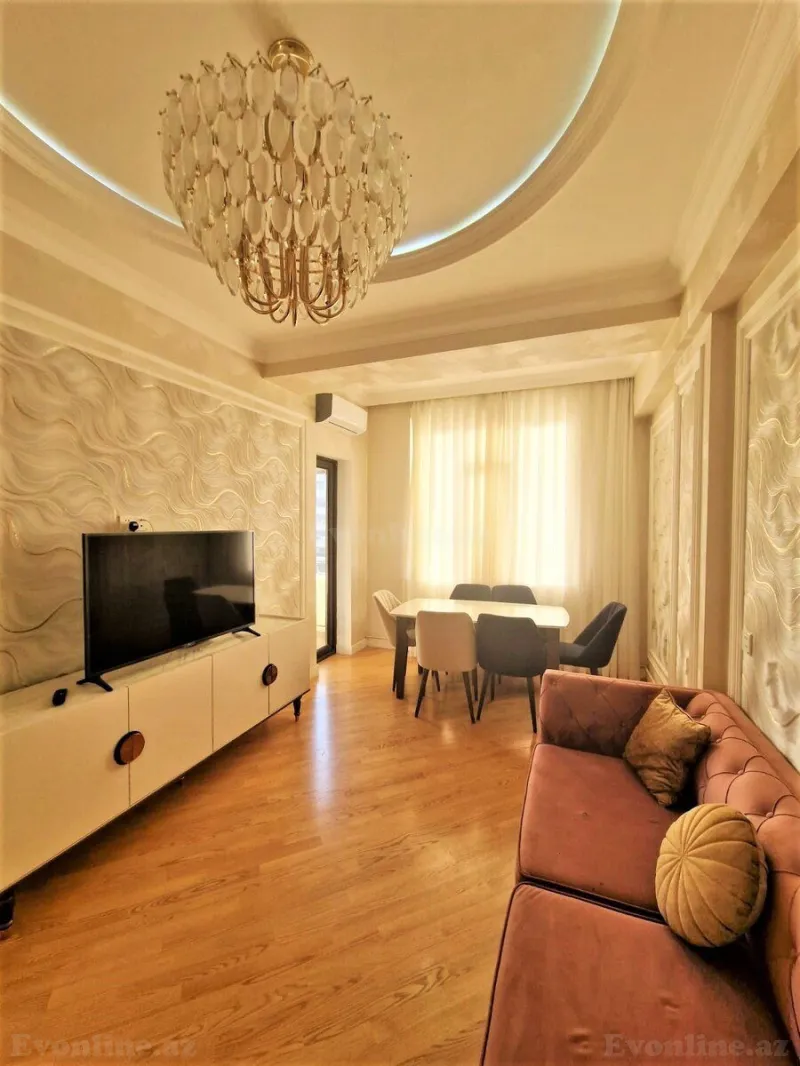 Kirayə verilir 2 otaqlı Mənzil Yeni tikili 70 m² Gənclik m. - şəkil 2