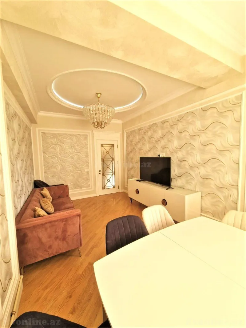 Kirayə verilir 2 otaqlı Mənzil Yeni tikili 70 m² Gənclik m. - şəkil 3