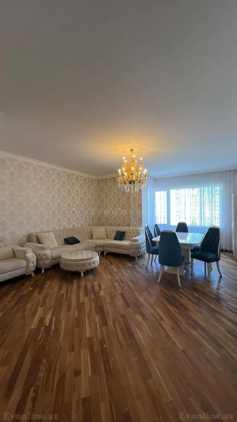 Kirayə verilir 3 otaqlı Mənzil Yeni tikili 150 m² Nəsimi r.