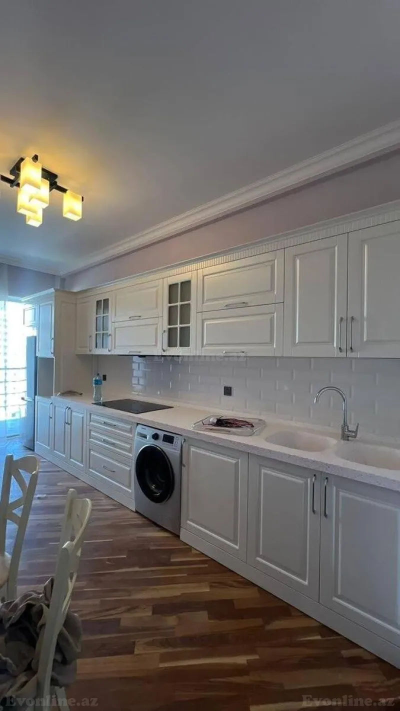 Kirayə verilir 3 otaqlı Mənzil Yeni tikili 150 m² Nəsimi r. - şəkil 4