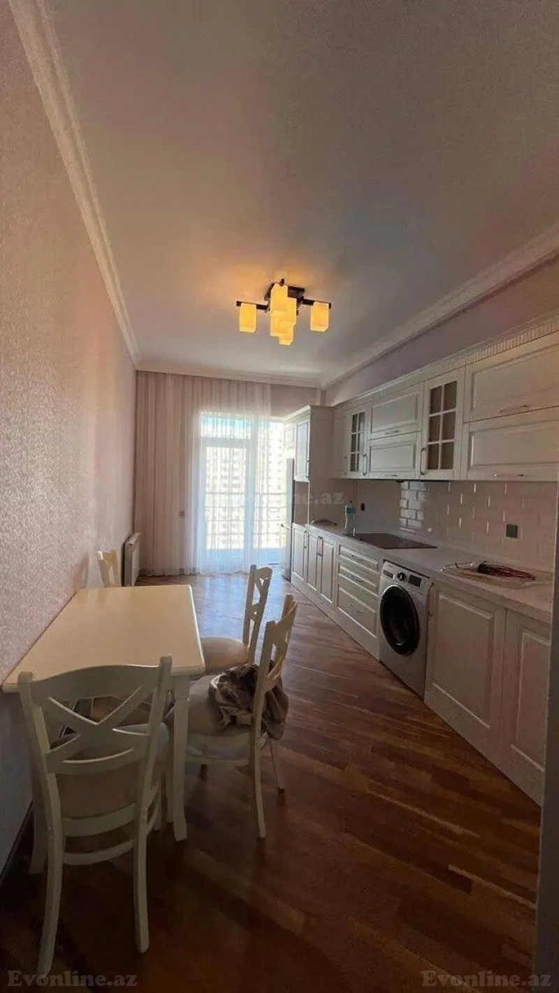 Kirayə verilir 3 otaqlı Mənzil Yeni tikili 150 m² Nəsimi r. - şəkil 6