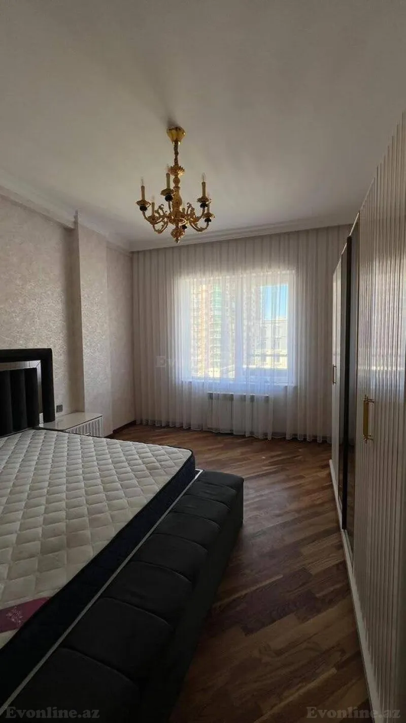 Kirayə verilir 3 otaqlı Mənzil Yeni tikili 150 m² Nəsimi r. - şəkil 9