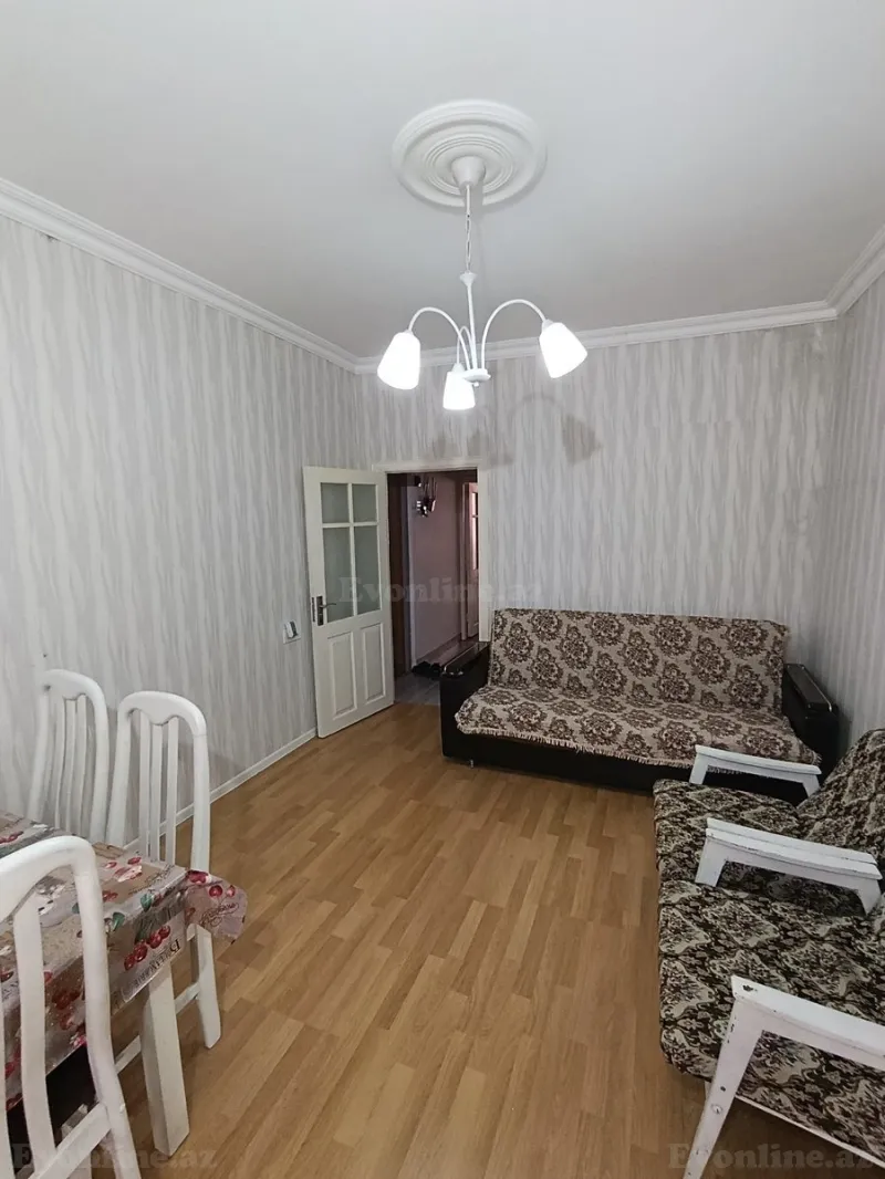 Kirayə verilir 2 otaqlı Mənzil Köhnə tikili 55 m² Yeni Yasamal - şəkil 3