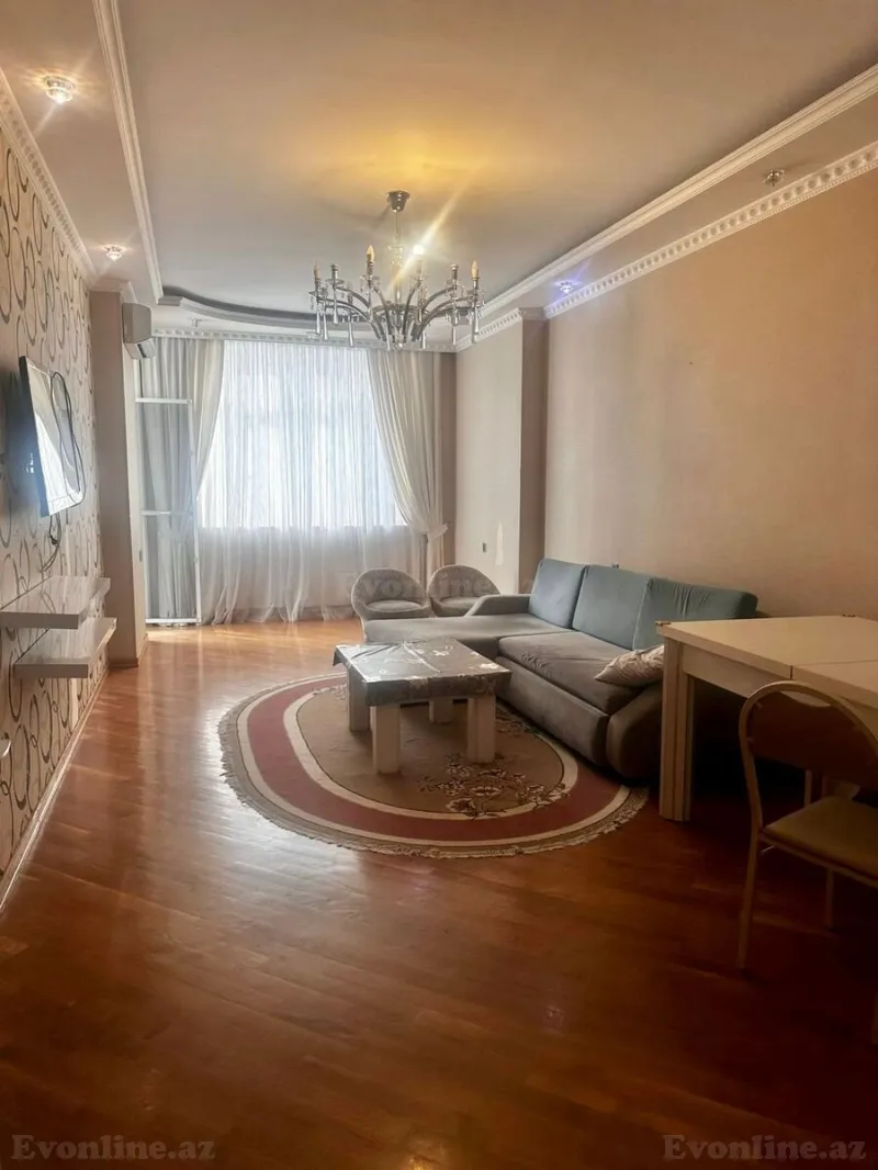 Kirayə verilir 3 otaqlı Mənzil Yeni tikili 122 m² 8 Noyabr m. - şəkil 3