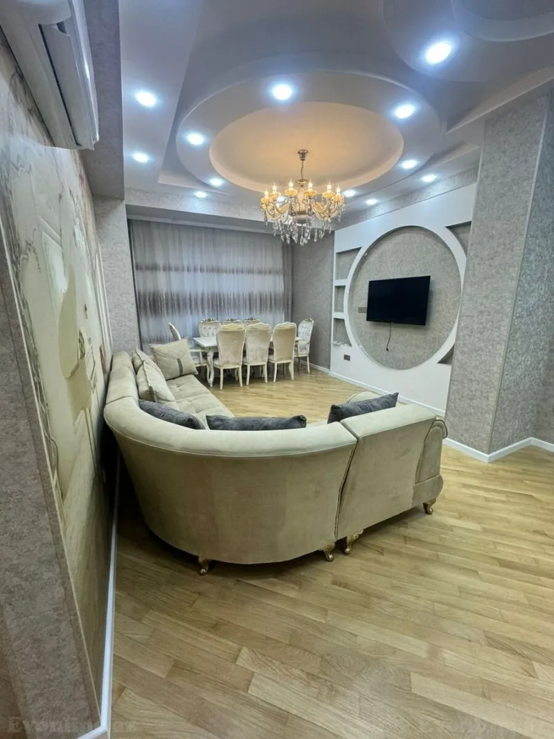 Kirayə verilir 3 otaqlı Mənzil Yeni tikili 115 m² Gənclik m. - şəkil 2