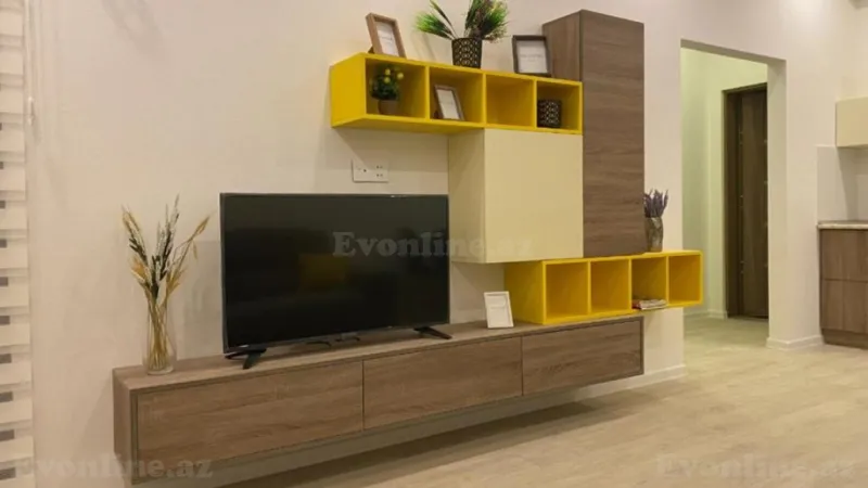 Kirayə verilir 2 otaqlı Mənzil Yeni tikili 55 m² Xətai m. - şəkil 3