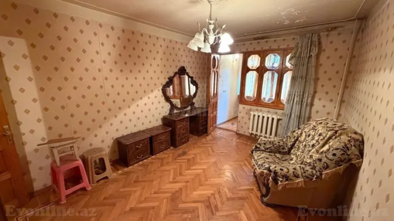 Satılır 4 otaqlı Mənzil Köhnə tikili 90 m² Əhmədli - şəkil 3