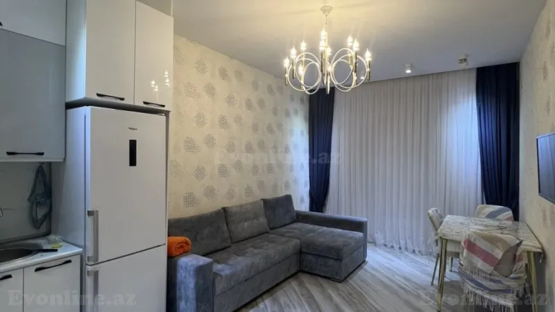 Kirayə verilir 2 otaqlı Mənzil Yeni tikili 50 m² Həzi Aslanov - şəkil 2