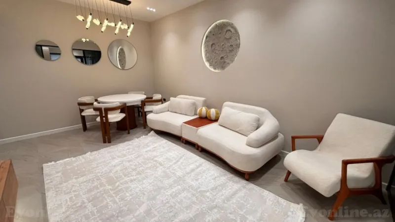 Kirayə verilir 2 otaqlı Mənzil Yeni tikili 75 m² Xətai m. - şəkil 2
