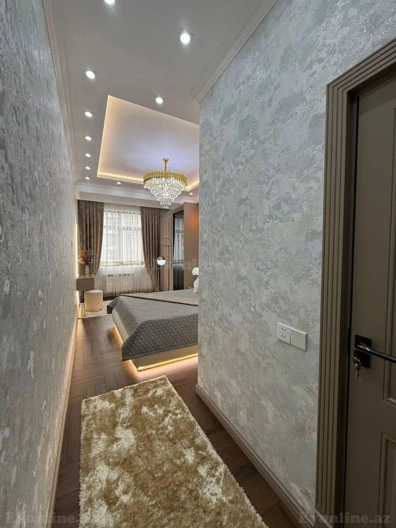 Satılır 3 otaqlı Mənzil Yeni tikili 127 m² Qara Qarayev m. - şəkil 5