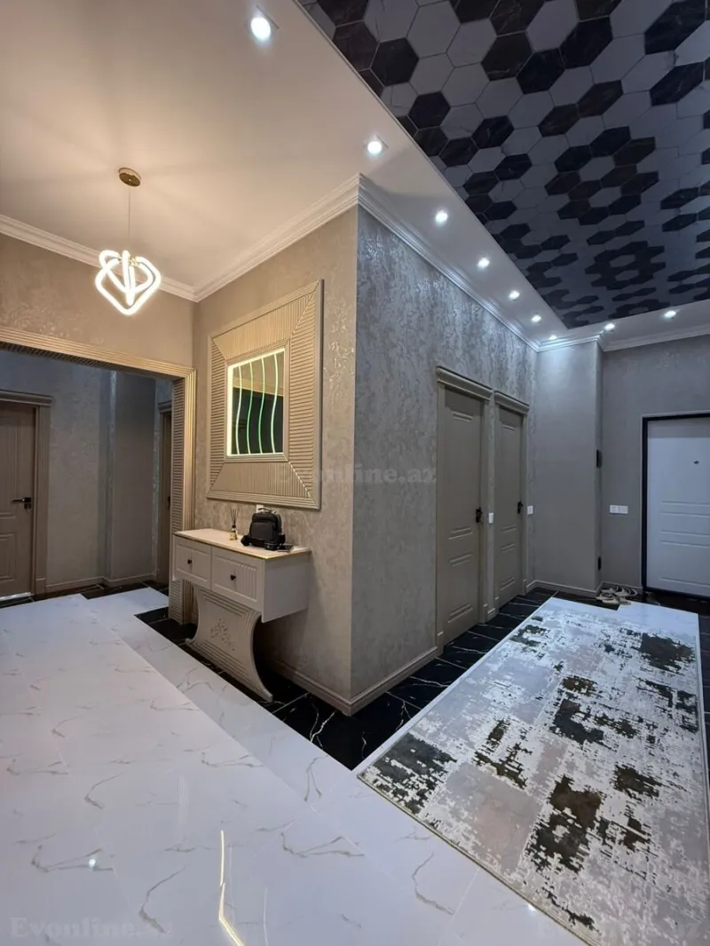 Satılır 3 otaqlı Mənzil Yeni tikili 127 m² Qara Qarayev m. - şəkil 13