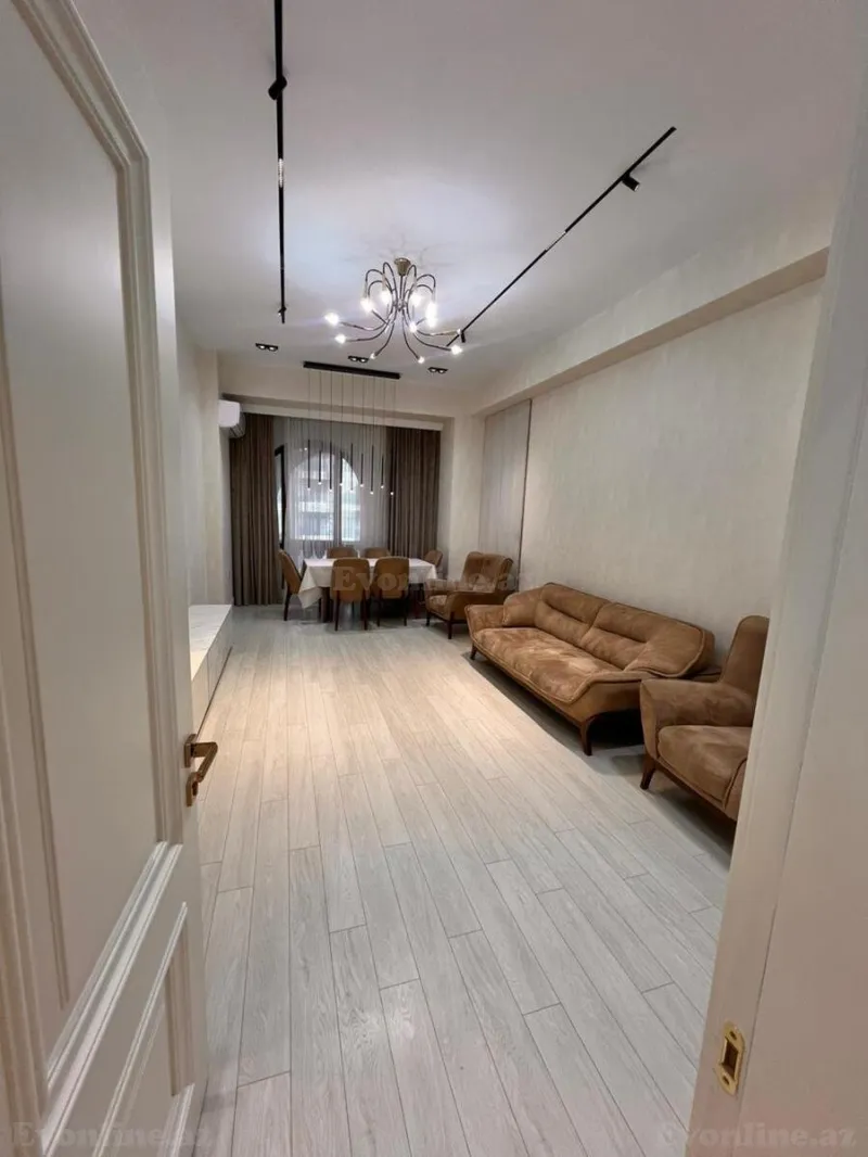 Satılır 3 otaqlı Mənzil Yeni tikili 109 m² Elmlər Akademiyası m. - şəkil 3