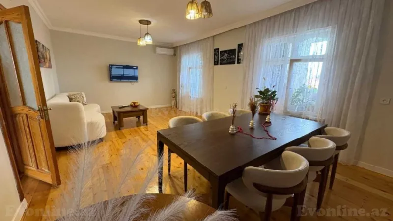 4 otaqlı Mənzil 95 m² Badamdar Satılır