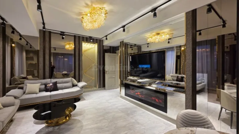 Satılır 4 otaqlı Mənzil Yeni tikili 180 m² Nəriman Nərimanov m. - şəkil 3