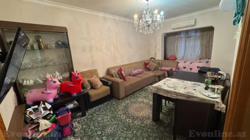Satılır 3 otaqlı Mənzil Köhnə tikili 80 m² Əhmədli