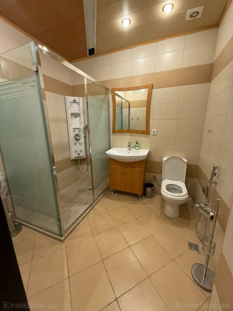 Kirayə verilir 3 otaqlı Mənzil Yeni tikili 145 m² Nəsimi r. - şəkil 7