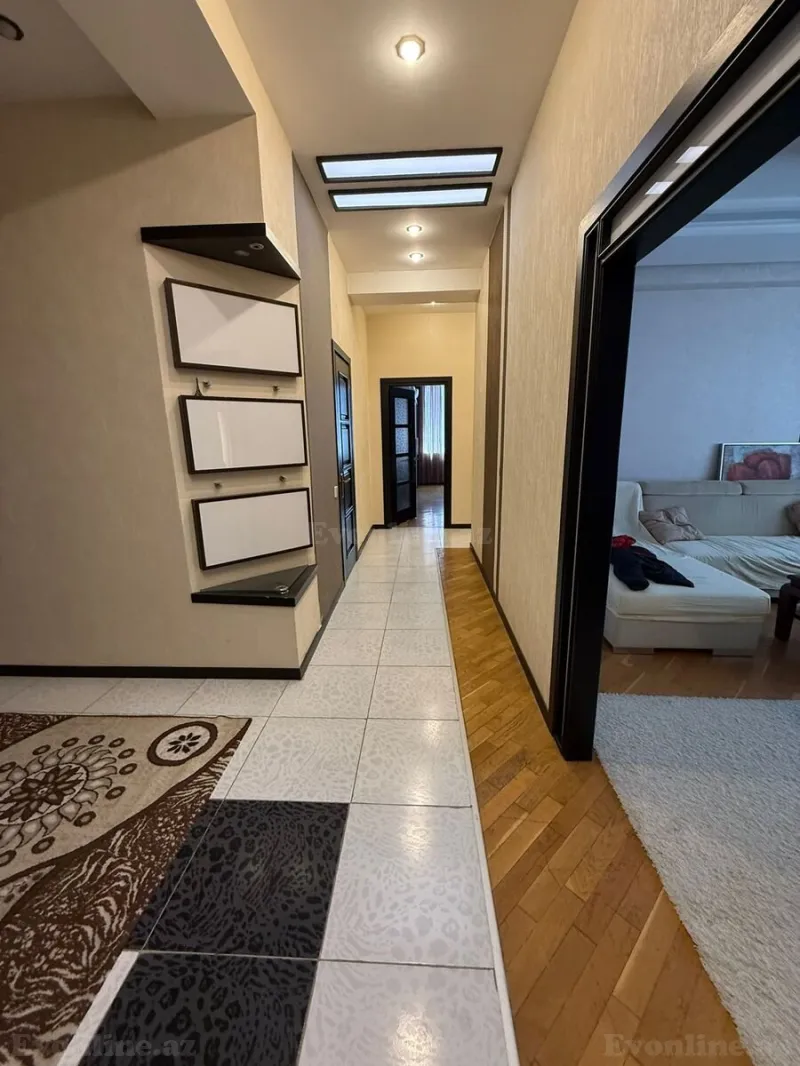 Kirayə verilir 3 otaqlı Mənzil Yeni tikili 145 m² Nəsimi r. - şəkil 10