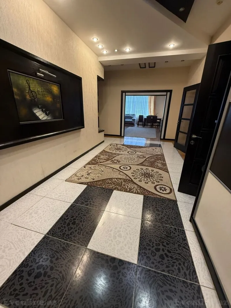 Kirayə verilir 3 otaqlı Mənzil Yeni tikili 145 m² Nəsimi r. - şəkil 11