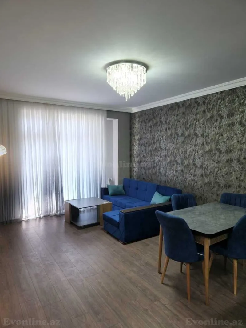Kirayə verilir 2 otaqlı Mənzil Yeni tikili 80 m² 8 Noyabr m. - şəkil 3