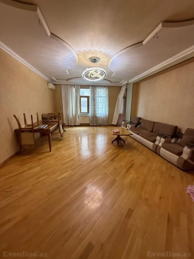 Kirayə verilir 3 otaqlı Mənzil Yeni tikili 150 m² Nəsimi r. - şəkil 2