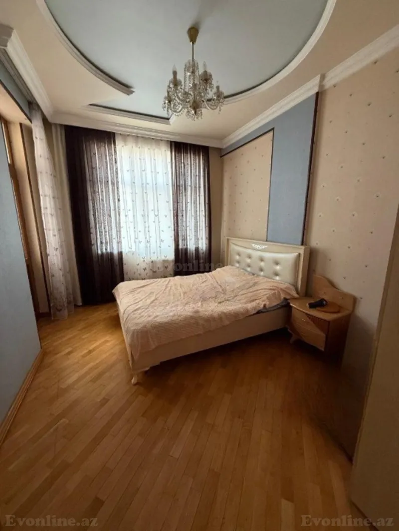 Kirayə verilir 3 otaqlı Mənzil Yeni tikili 150 m² Nəsimi r. - şəkil 4