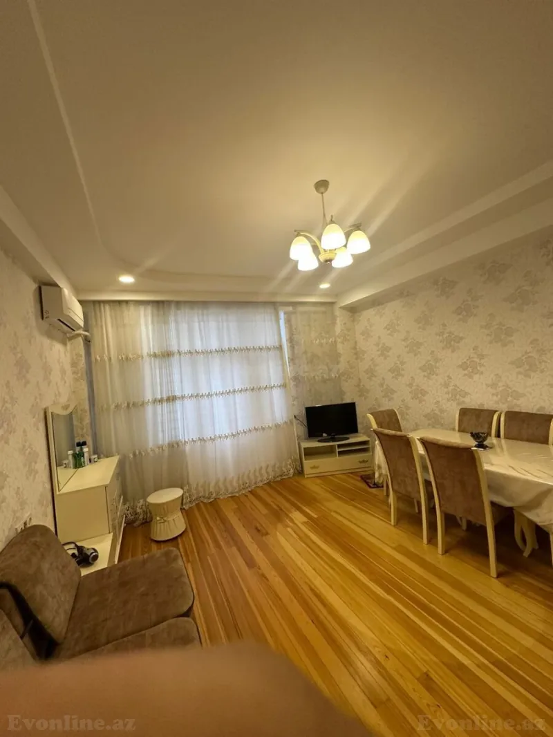 Kirayə verilir 2 otaqlı Mənzil Yeni tikili 70 m² Xətai m. - şəkil 2
