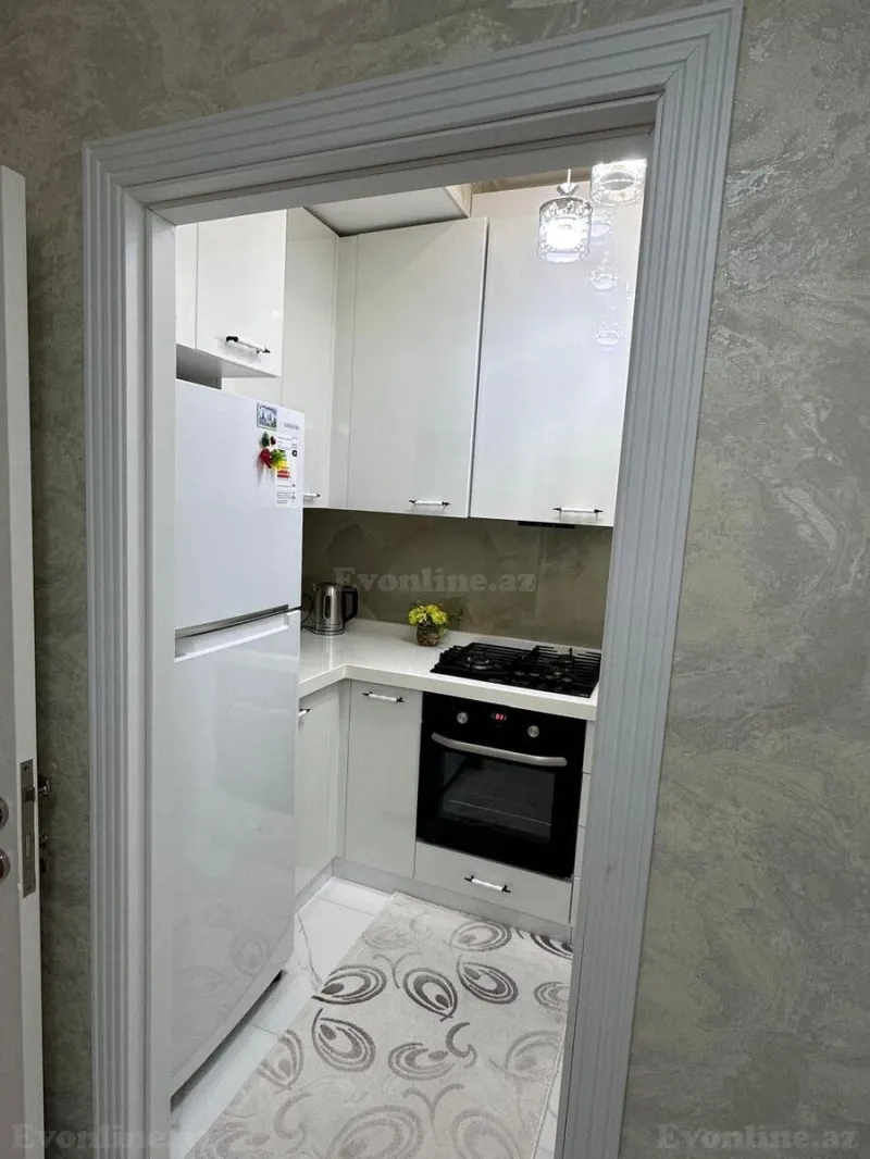 Kirayə verilir 2 otaqlı Mənzil Yeni tikili 60 m² Nərimanov r. - şəkil 16