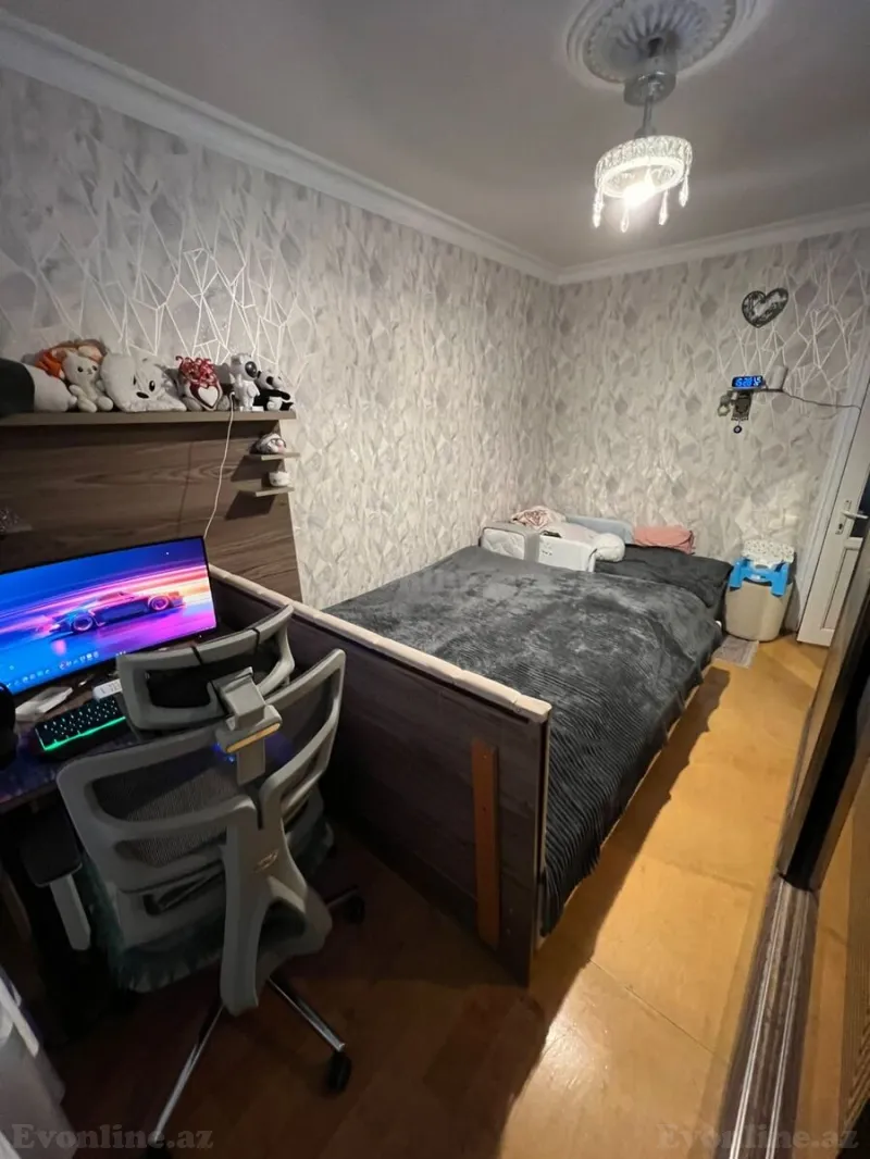 Satılır 3 otaqlı Mənzil Köhnə tikili 85 m² Həzi Aslanov m. - şəkil 8